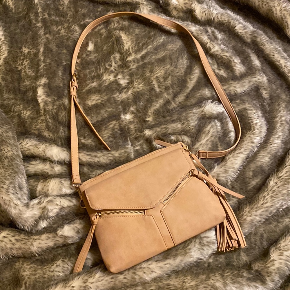 Charming Charlie’s Crossbody Suede Purse